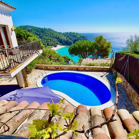V&V Lloret- Villa Mediterrania, Vistas Panoramicas Al Mar โยเรตเดมาร์ ภายนอก รูปภาพ