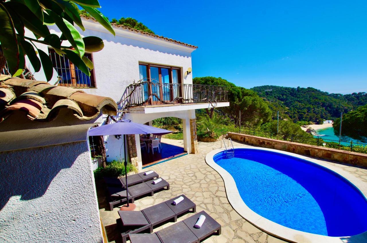 V&V Lloret- Villa Mediterrania, Vistas Panoramicas Al Mar โยเรตเดมาร์ ภายนอก รูปภาพ