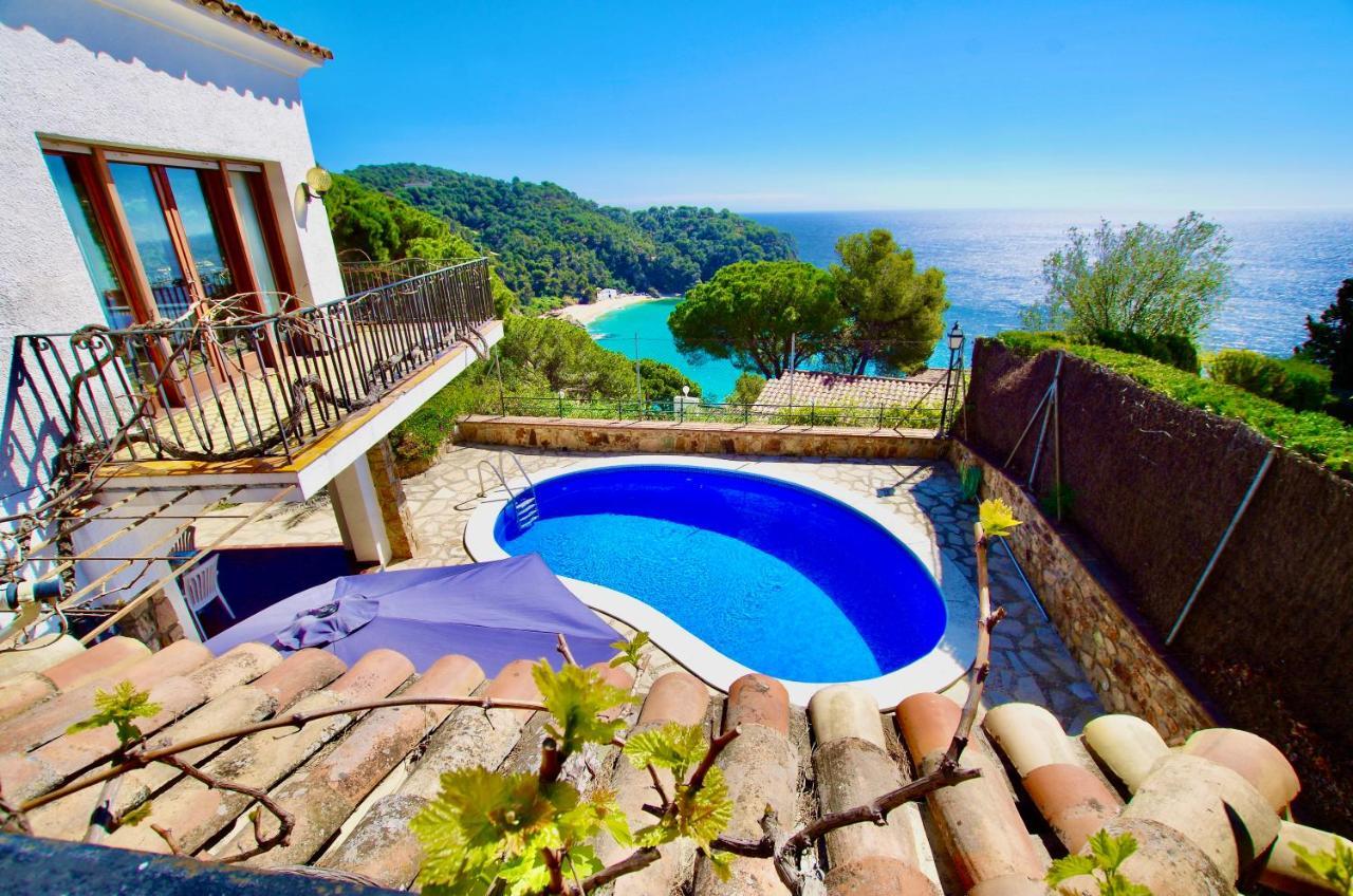 V&V Lloret- Villa Mediterrania, Vistas Panoramicas Al Mar โยเรตเดมาร์ ภายนอก รูปภาพ