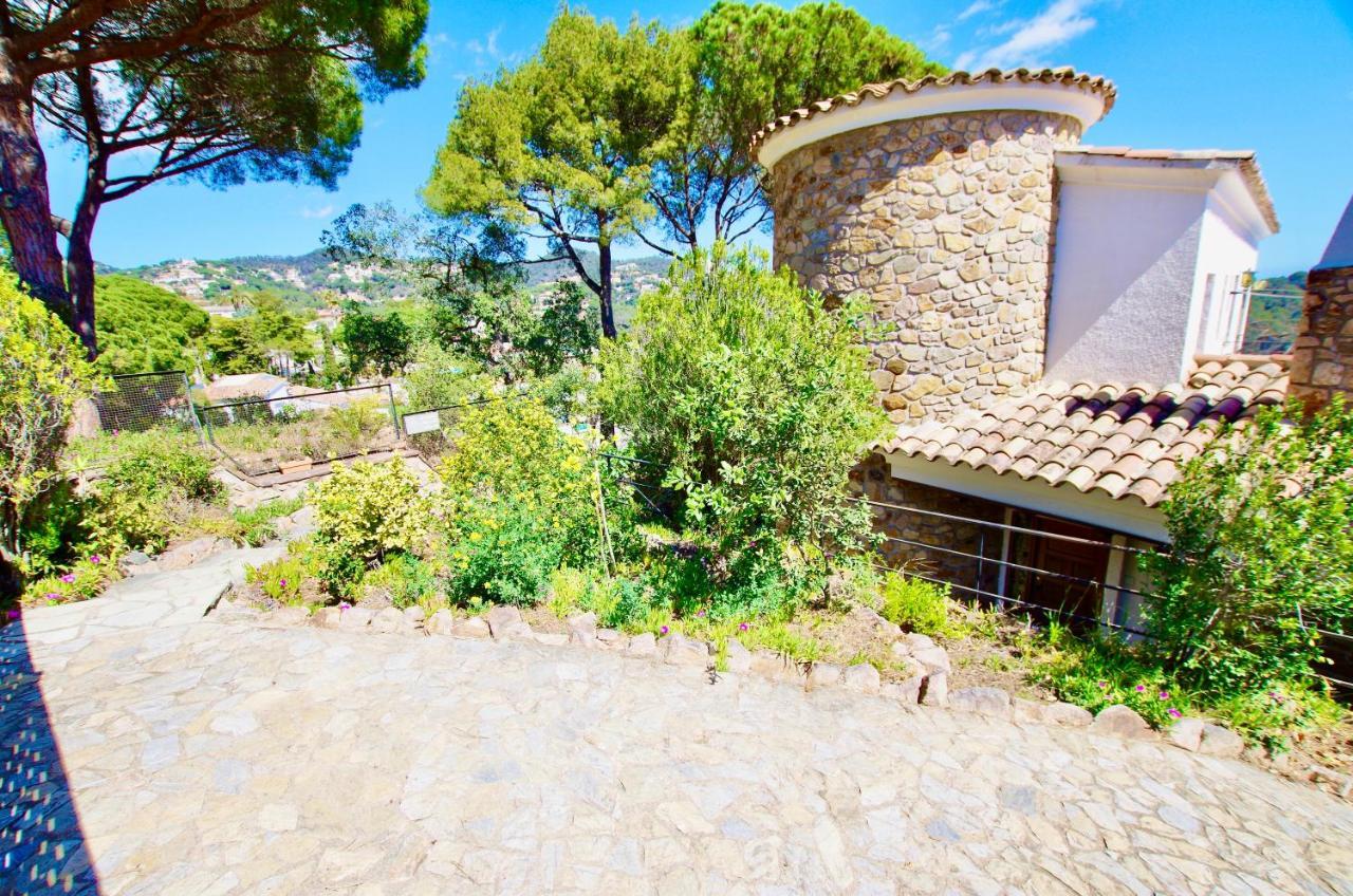 V&V Lloret- Villa Mediterrania, Vistas Panoramicas Al Mar โยเรตเดมาร์ ภายนอก รูปภาพ