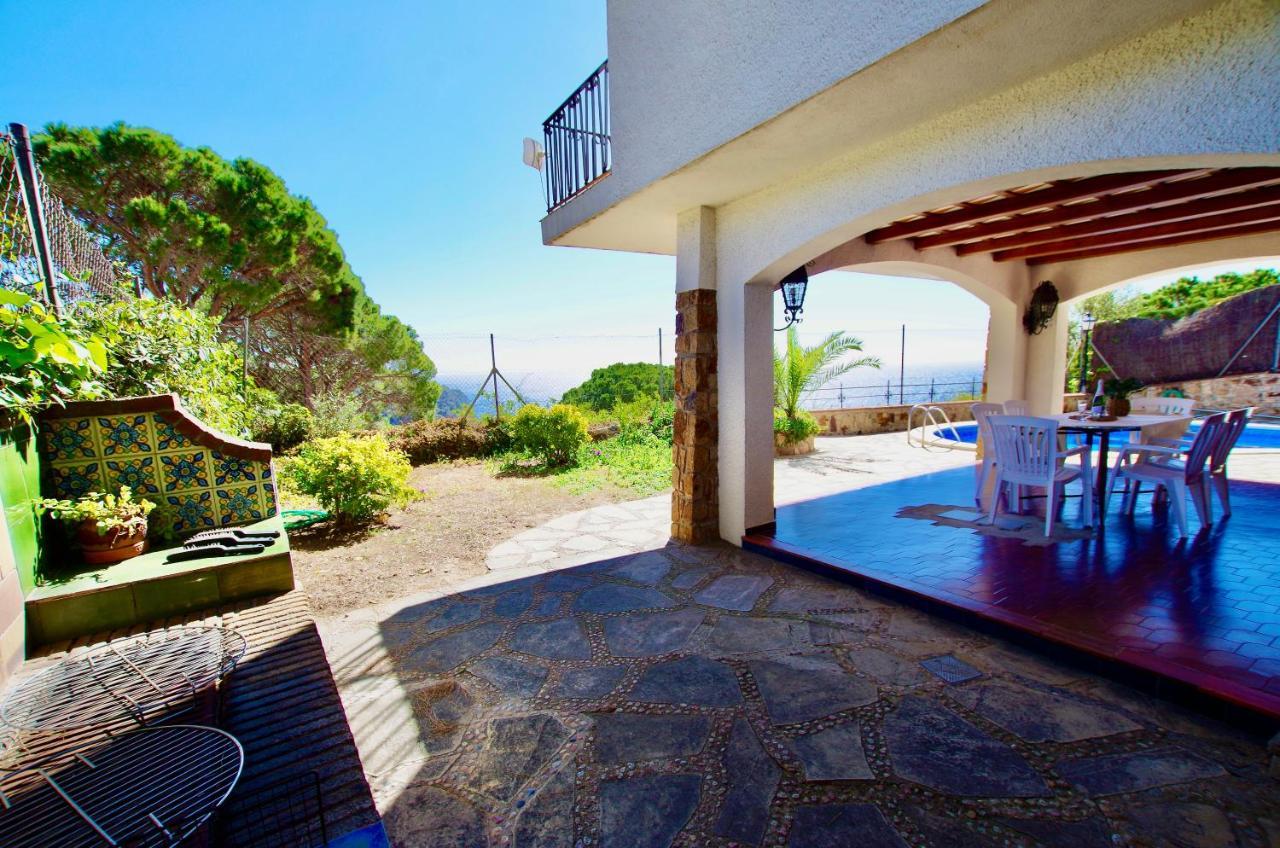 V&V Lloret- Villa Mediterrania, Vistas Panoramicas Al Mar โยเรตเดมาร์ ภายนอก รูปภาพ