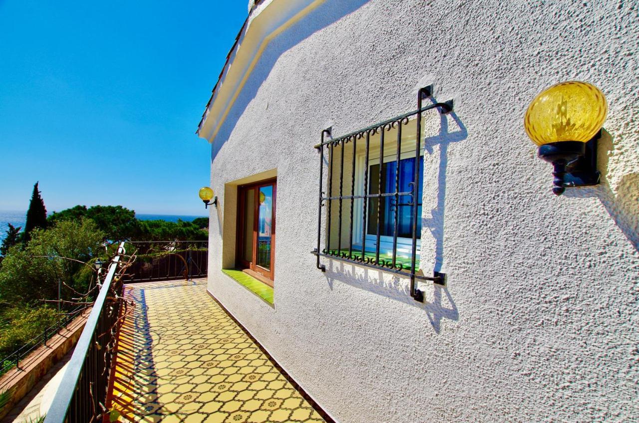 V&V Lloret- Villa Mediterrania, Vistas Panoramicas Al Mar โยเรตเดมาร์ ภายนอก รูปภาพ