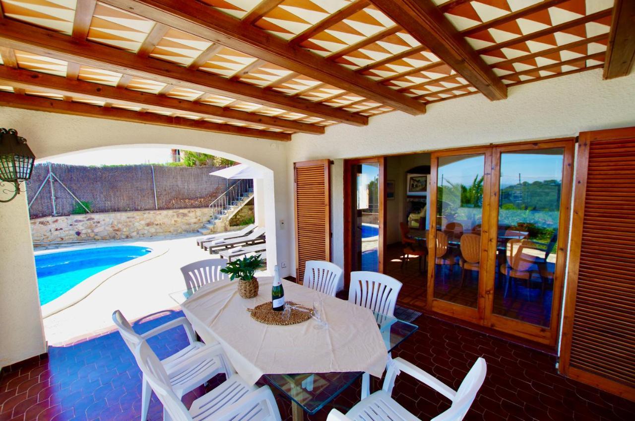 V&V Lloret- Villa Mediterrania, Vistas Panoramicas Al Mar โยเรตเดมาร์ ภายนอก รูปภาพ