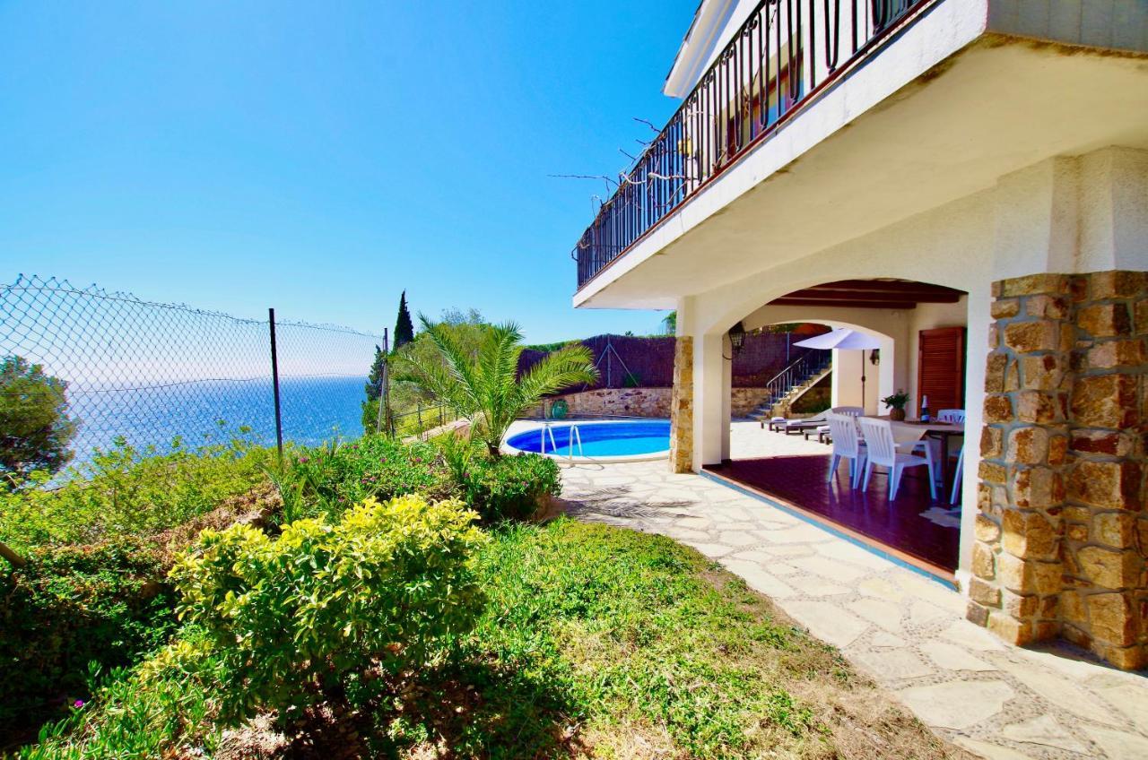 V&V Lloret- Villa Mediterrania, Vistas Panoramicas Al Mar โยเรตเดมาร์ ภายนอก รูปภาพ