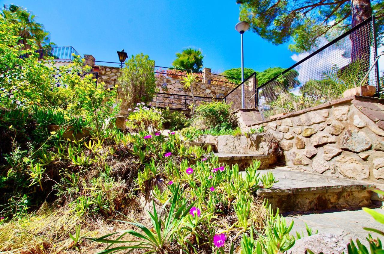 V&V Lloret- Villa Mediterrania, Vistas Panoramicas Al Mar โยเรตเดมาร์ ภายนอก รูปภาพ