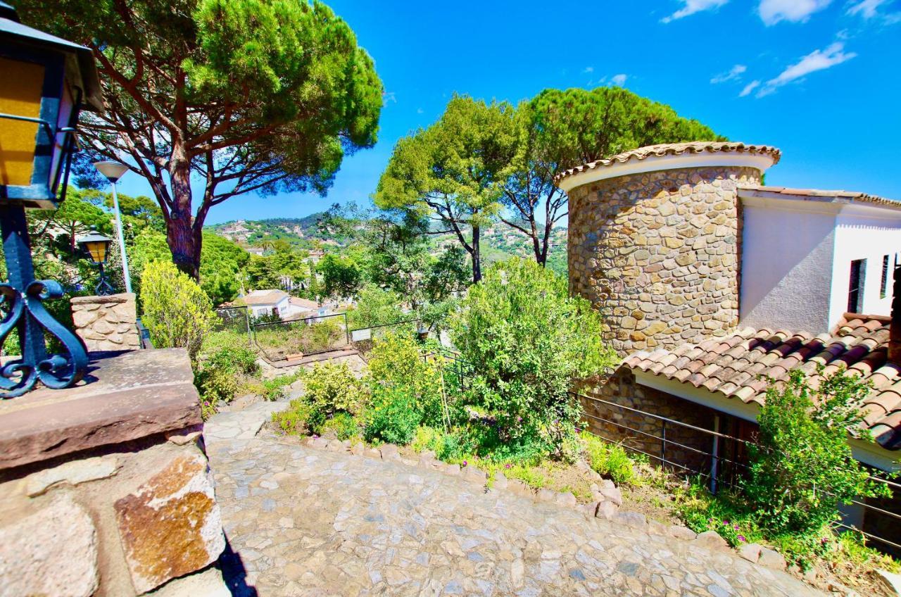 V&V Lloret- Villa Mediterrania, Vistas Panoramicas Al Mar โยเรตเดมาร์ ภายนอก รูปภาพ