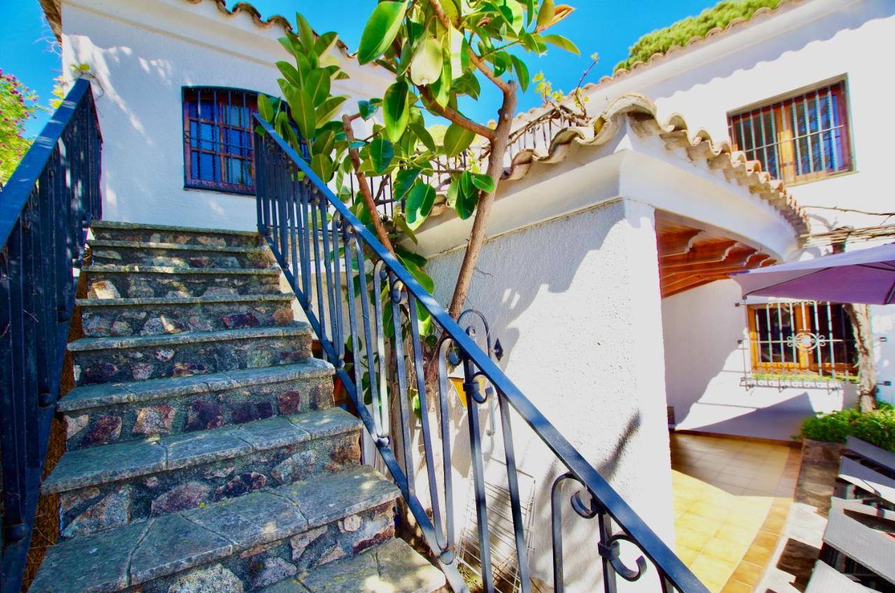 V&V Lloret- Villa Mediterrania, Vistas Panoramicas Al Mar โยเรตเดมาร์ ภายนอก รูปภาพ