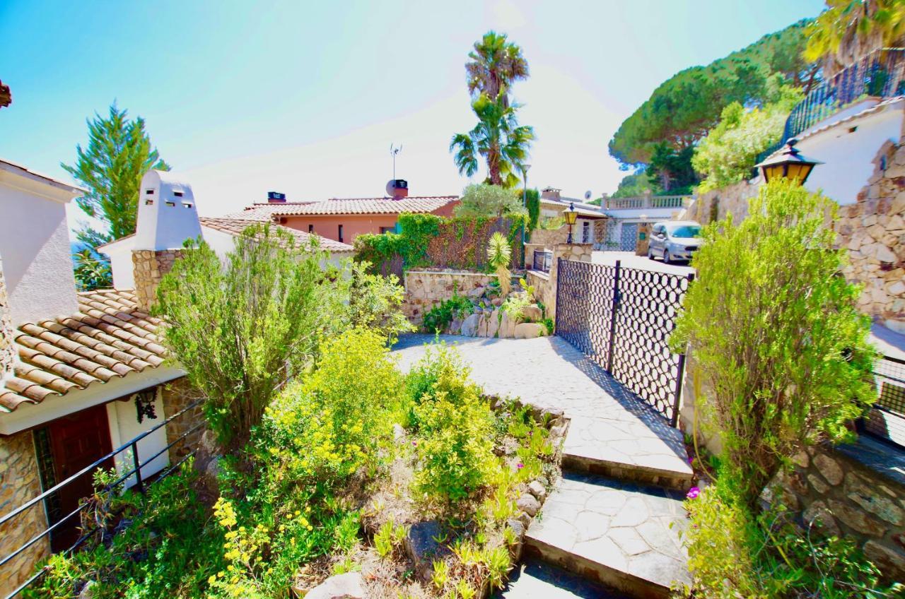 V&V Lloret- Villa Mediterrania, Vistas Panoramicas Al Mar โยเรตเดมาร์ ภายนอก รูปภาพ