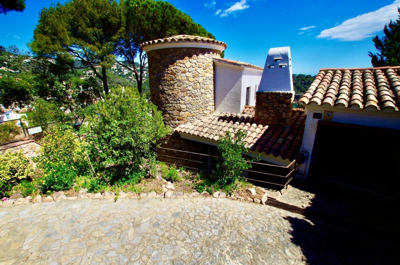 V&V Lloret- Villa Mediterrania, Vistas Panoramicas Al Mar โยเรตเดมาร์ ภายนอก รูปภาพ